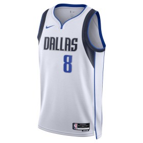 Camiseta Hombre Dallas Mavericks Josh Green 8 2022-23 Nike Association Edition Blanco Swingman